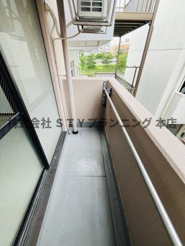 仲介手数料0円！	シティライフ社台のバルコニー