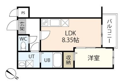 トラスティレジデンス地御前　西館