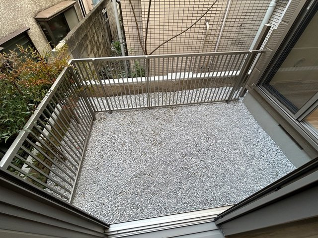コントレイルのバルコニー