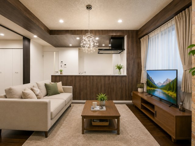 LUCKの居間・リビング