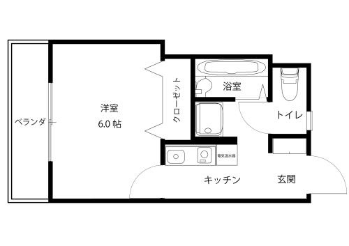 ウイングカナザワ1の間取り