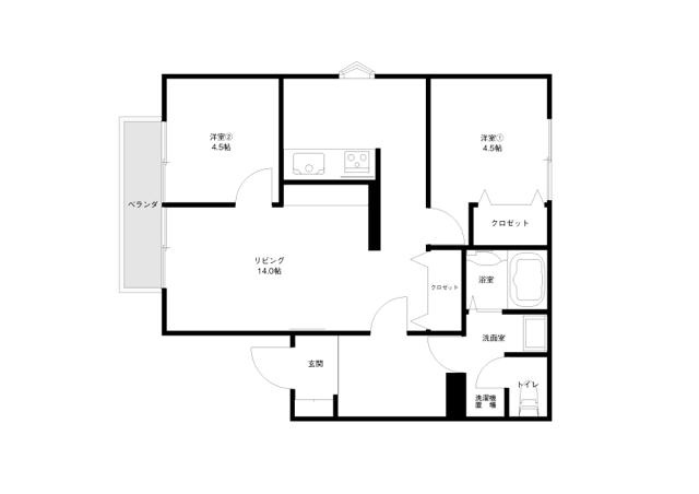 リブ・セジュールの間取り