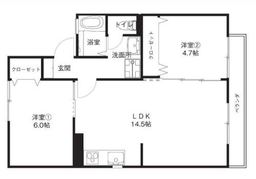 ロハスの間取り