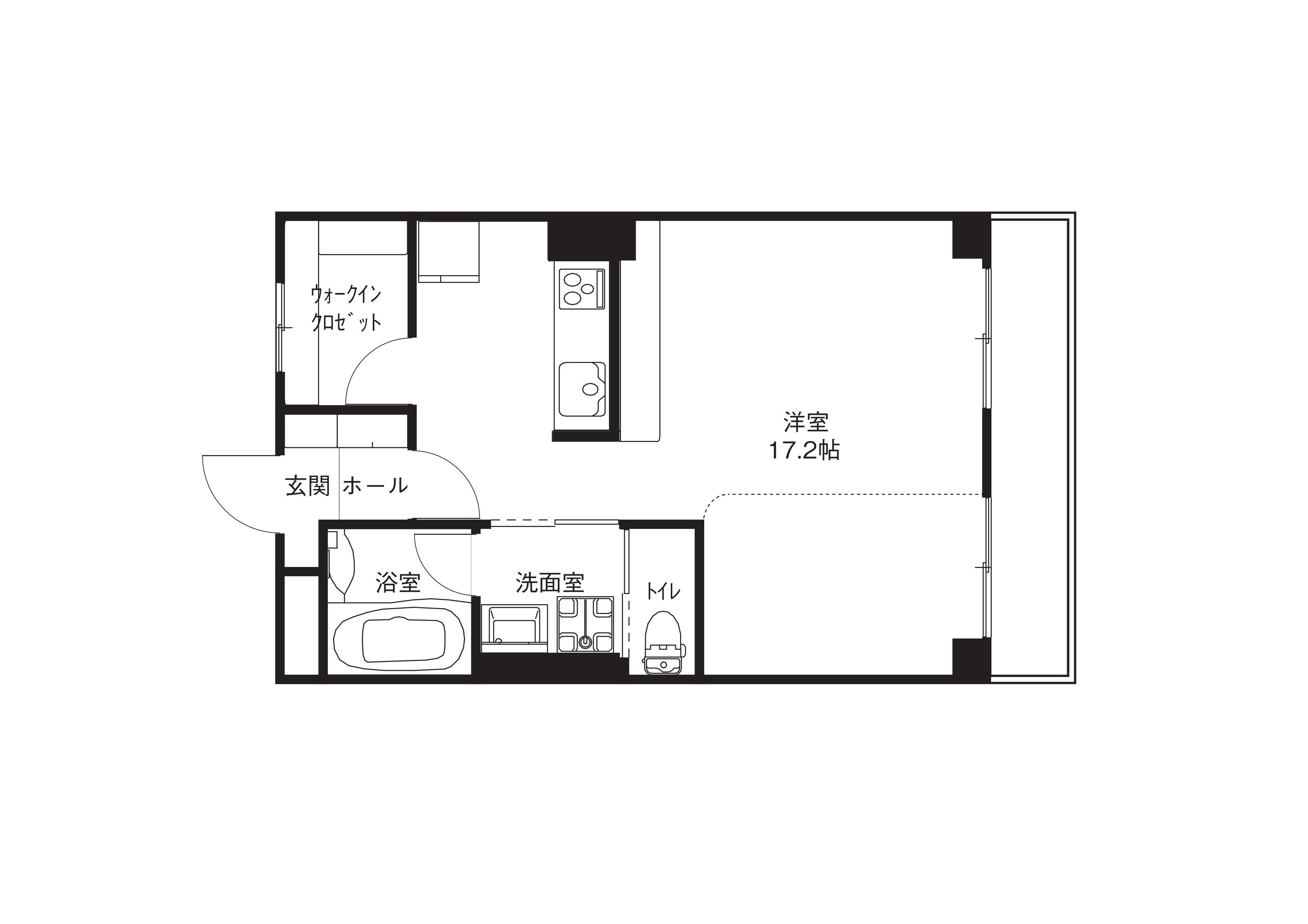 サンク・アムールの間取り