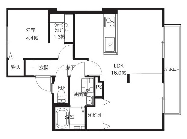 リーベの間取り