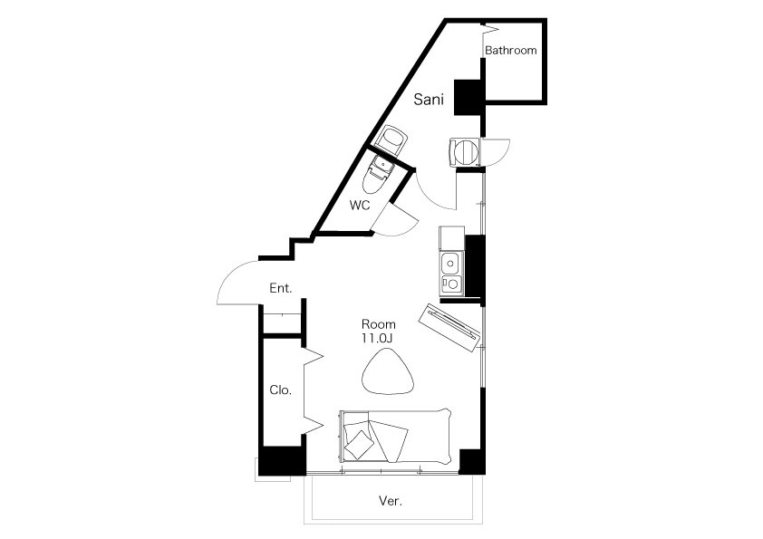 シャトル三社の間取り