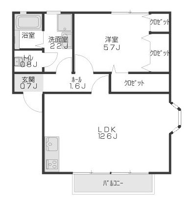 ハイカムール・マーガレットの間取り