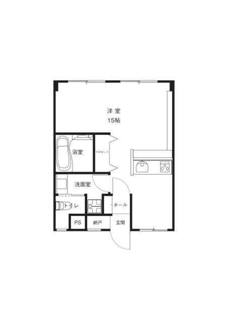 百山ビルの間取り