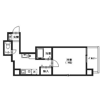リブロイヤル石引Ⅱの間取り