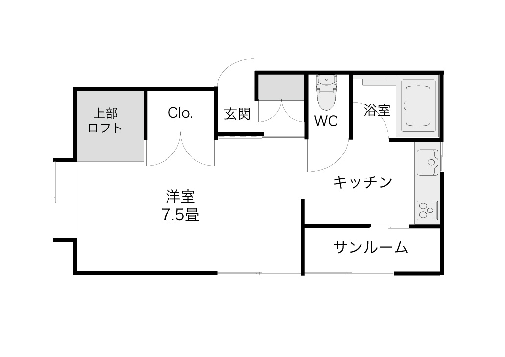 メゾン・シャントールの間取り
