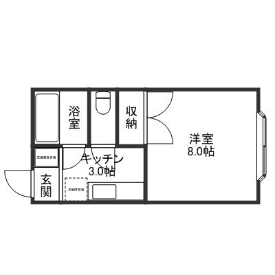 ハミルトンの家の間取り