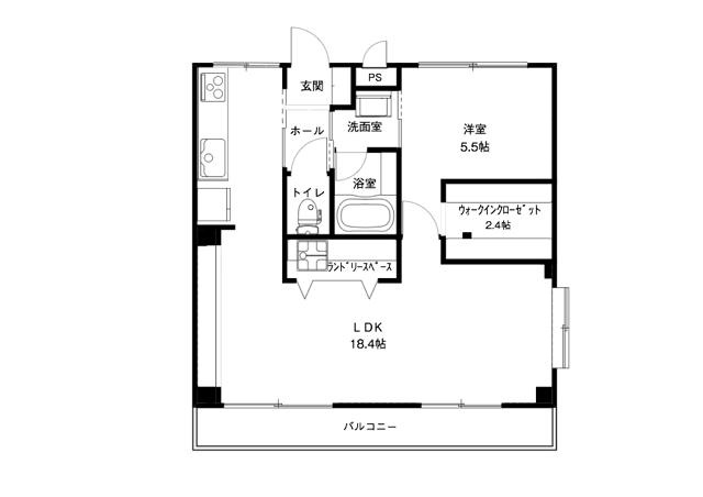武蔵野ビルの間取り