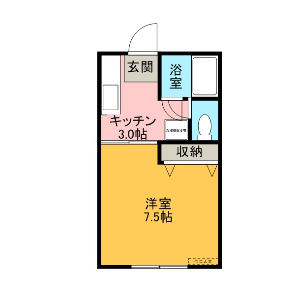 コルティーレの間取り