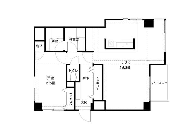 LUCKの間取り