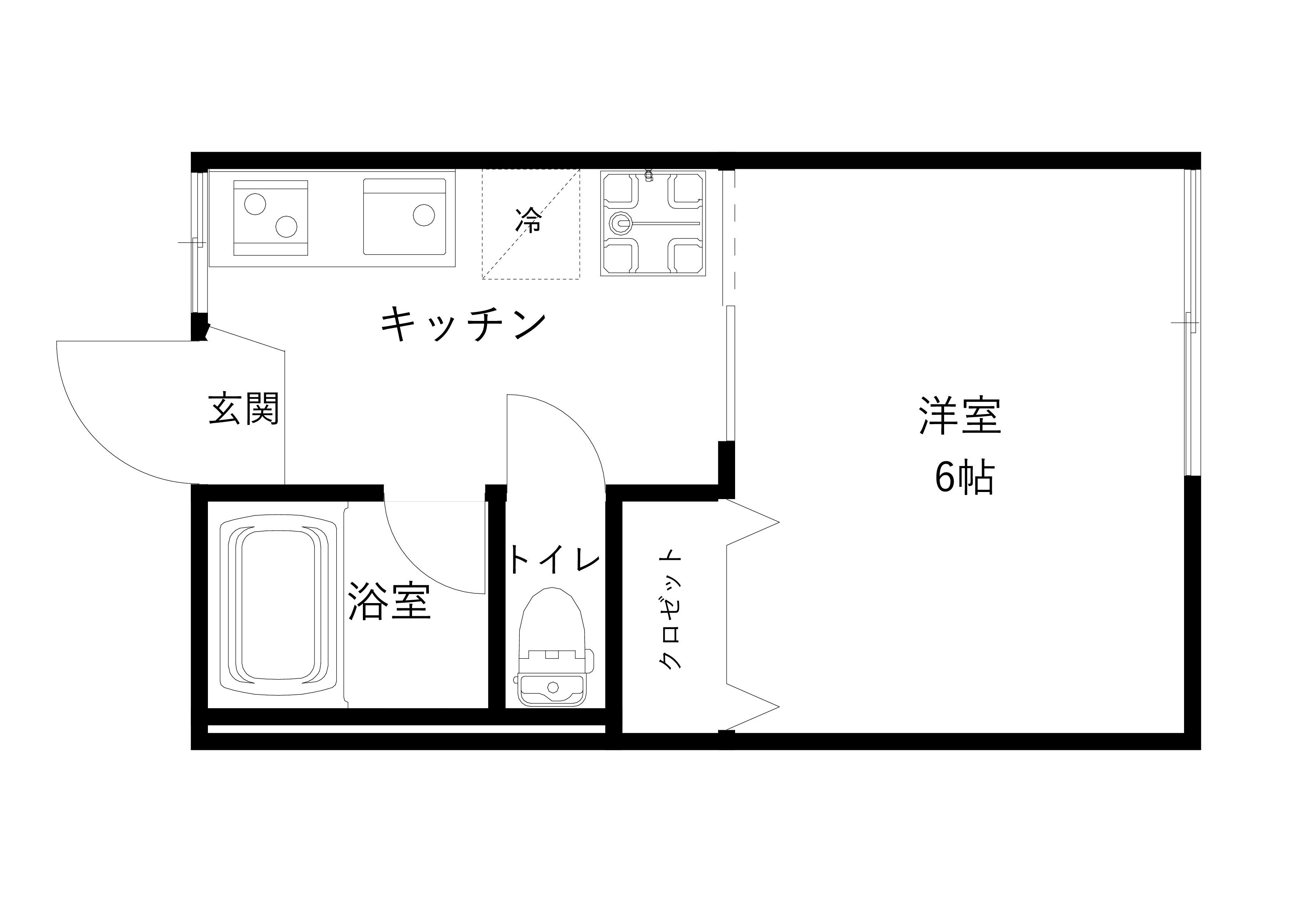 GGレジデンスの間取り