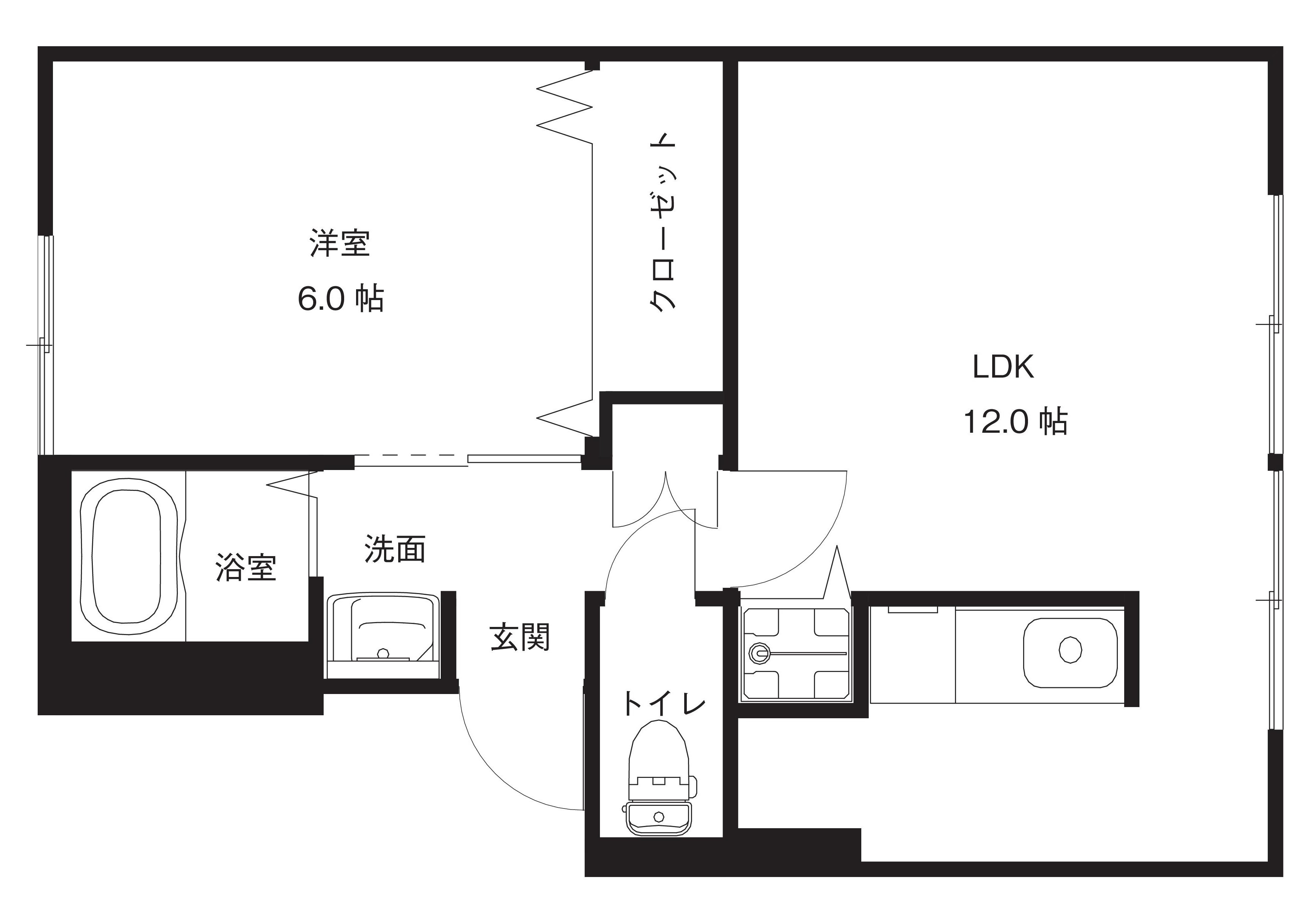Sala・Mの間取り