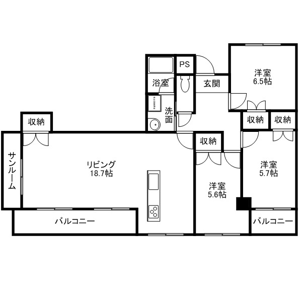 Grand Hills 長土塀の間取り