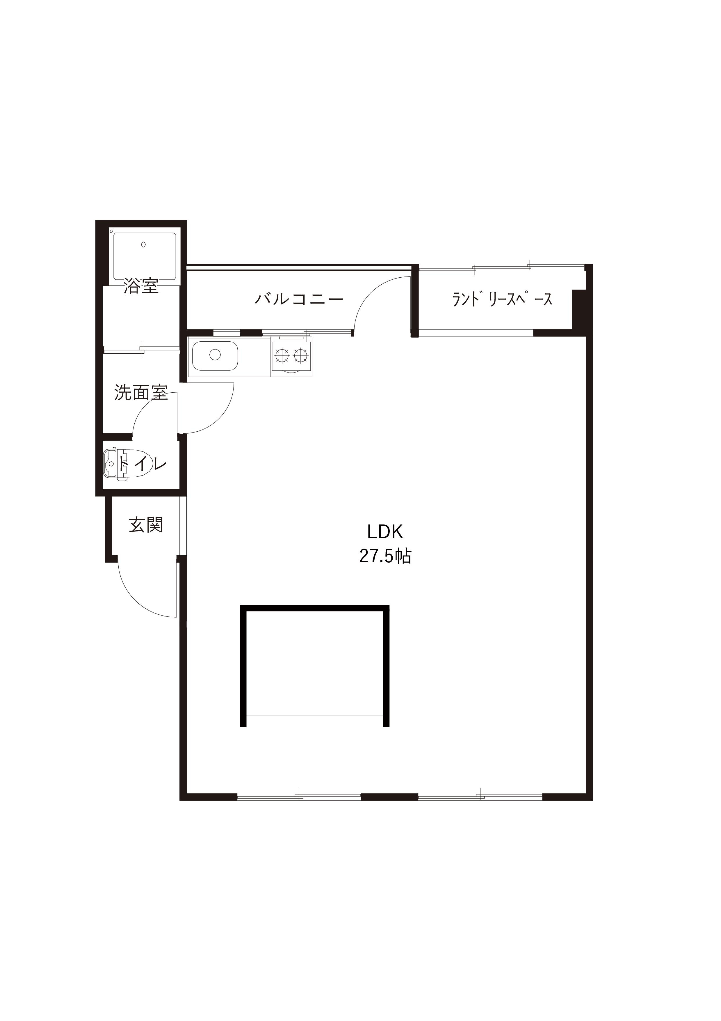 IDEAL SOUTHの間取り