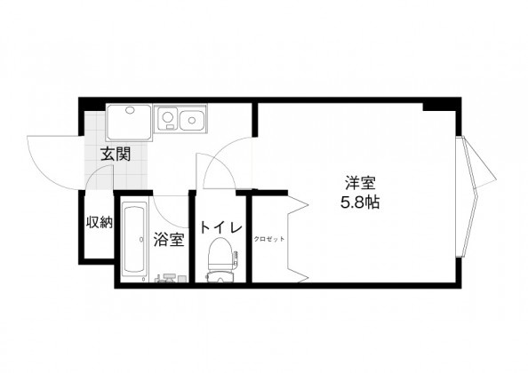 アップルコート泉が丘の間取り