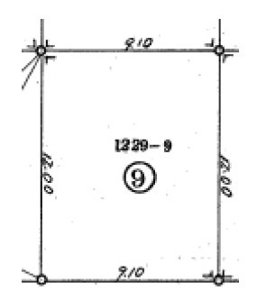 【土地図】 | 加古郡播磨町北本荘6丁目　土地 | 敷地約33坪です。