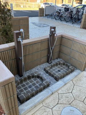 【設備】 | ペガサスA | ペット足洗い場