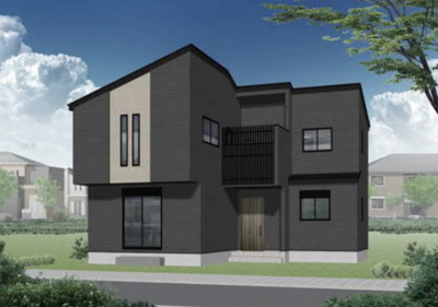 【外観パース】 | 【名古屋市緑区鳴海町字尾崎山107新築戸建】 | 春の最強キャンペーン対象物件です♪詳細は弊社ホームページもしくはスタッフまでお気軽にお問合せ下さいませ♪ お役に立てる自信があります♪