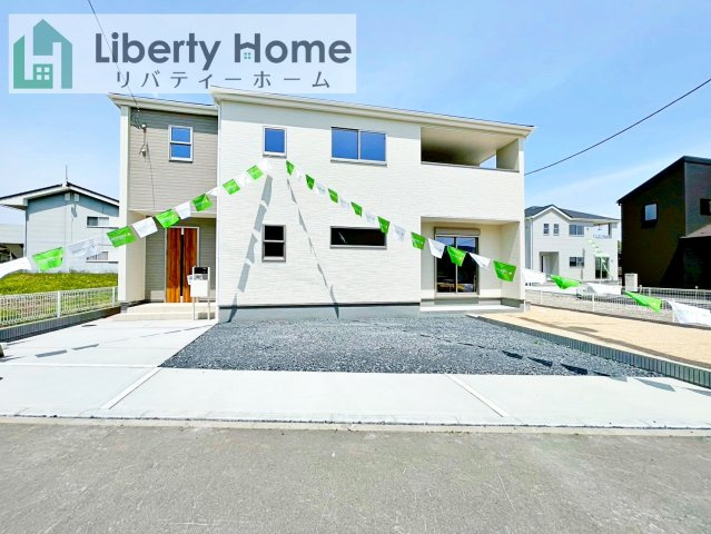 水戸市見川第14　新築戸建　1号棟の駐車場