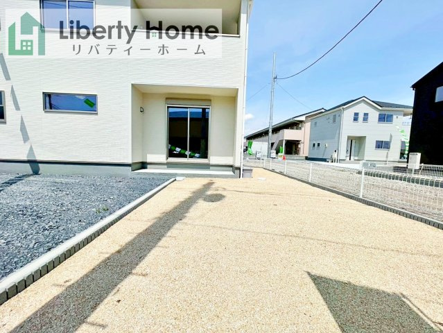 水戸市見川第14　新築戸建　1号棟の庭