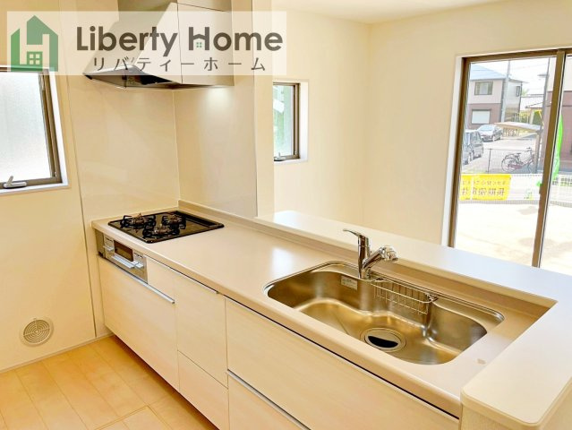 水戸市見川第14　新築戸建　1号棟のキッチン