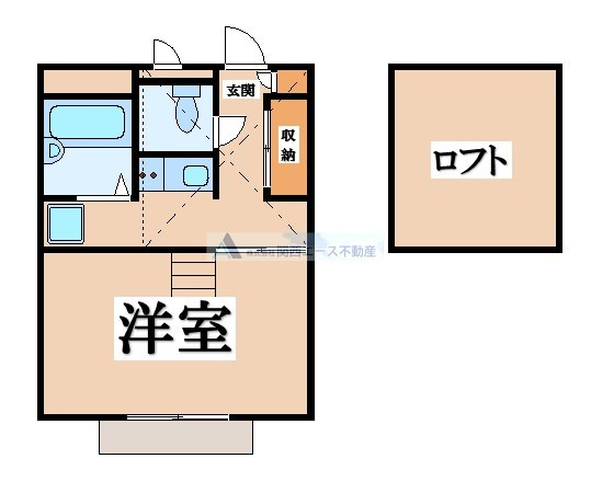 【間取り】 | レオパレスフジ