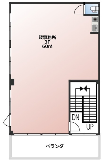 【間取り】 | 糸崎貸店舗事務所