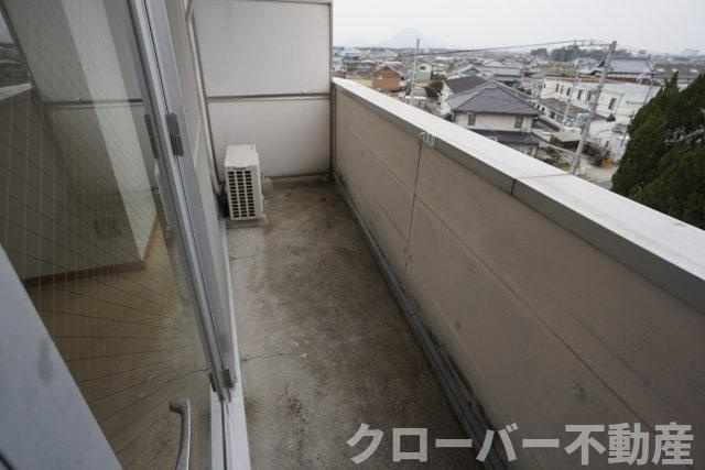 古川ビルのバルコニー