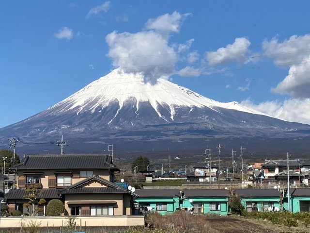 中古戸建　富士市入山瀬　（４DK）の展望|２階の窓から霊峰富士です！！