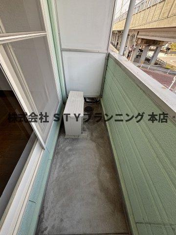 仲介手数料０円！レジデンス矢野のバルコニー