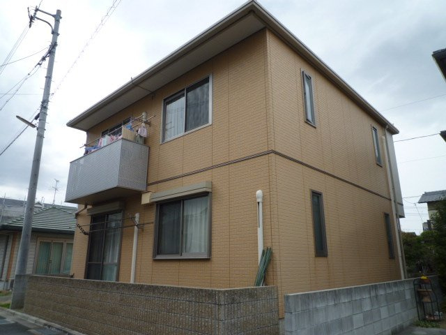 倉敷市中庄のアパートの外観