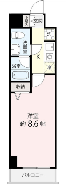 ミェーレ船橋の間取り
