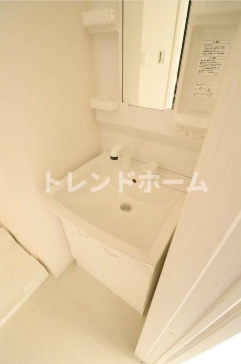 BLUE福島の独立洗面台|選べる家電プランあり！！