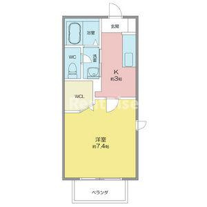スイートいわとの間取り