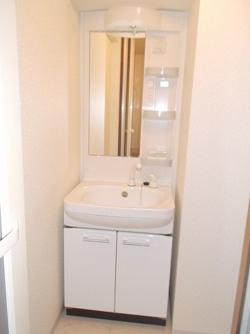 総社駅前ビルの洗面所