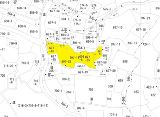 【土地図】 | 田崎町字大明原9筆売土地
