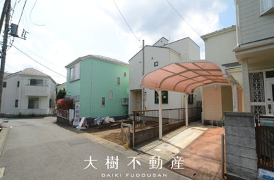 【前面道路含む現地写真】 | 海老名市国分北3丁目 新築戸建て 全1棟　【仲介手数料無料】 | ※令和7年5月上旬に撮影