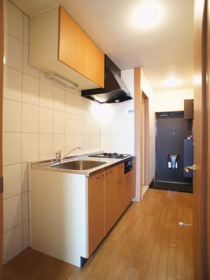 【キッチン】 | グランディール | システムキッチンのコンロ付きです♪