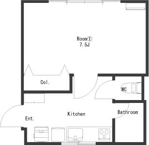 キャッスル8の間取り