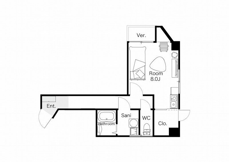 シャトル三社の間取り