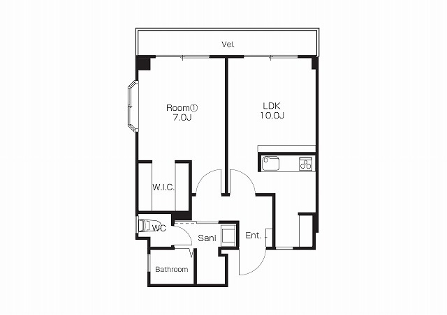 COLORER (クロレ)の間取り