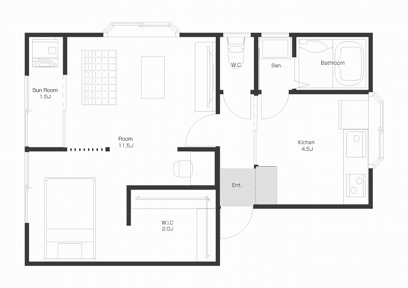 シティハイム藤の間取り