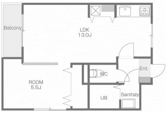 レジオン・ドヌールの間取り