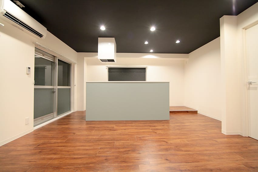 B・Jビルの居間・リビング