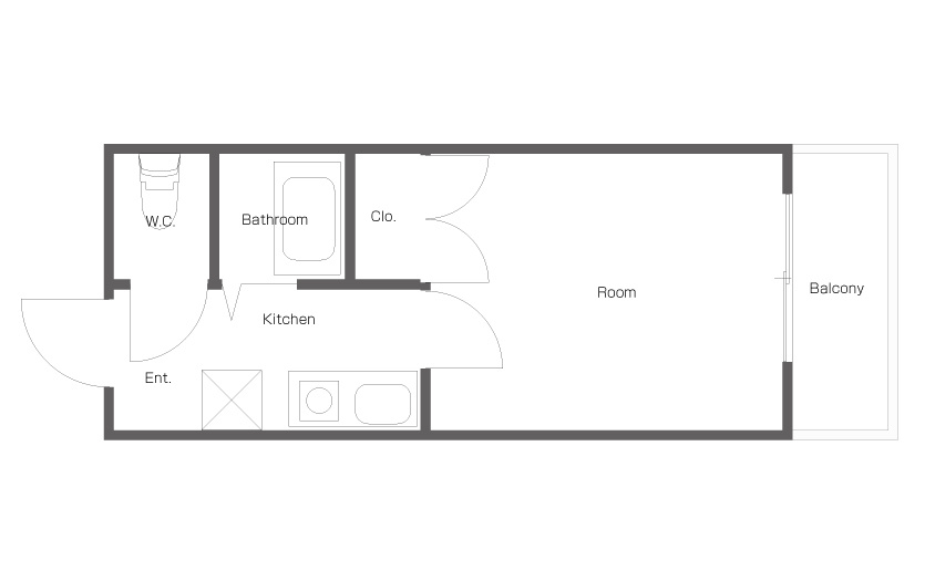 サンヴェール森山の間取り