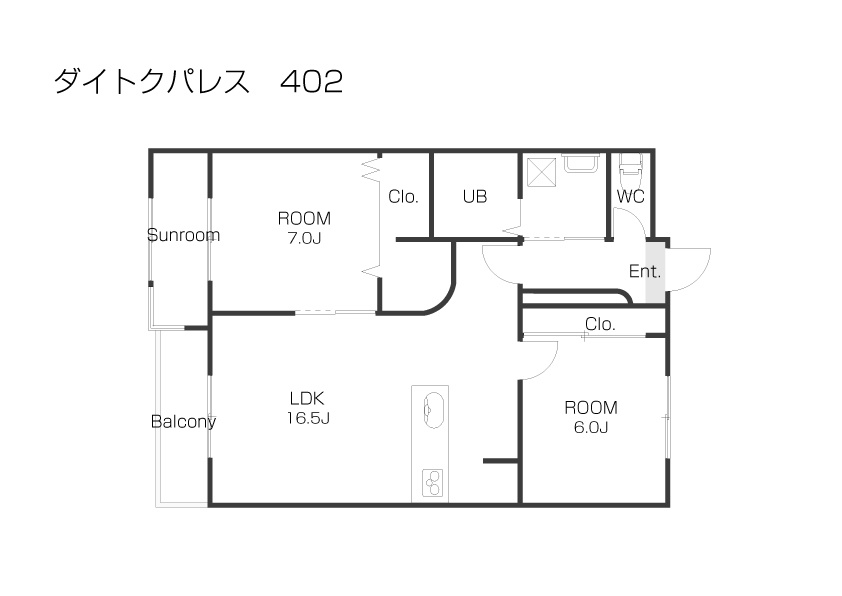 THE TERRACEの間取り